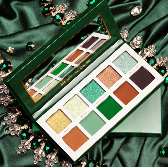 Mikayla x Glamlite Part 2 | 10 Color Palette | Glamlite Cosmetics | Brand New - Picture 16 of 17